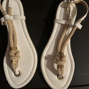 Michael Kors Rope Knot Sandals - size 8.